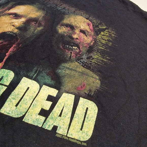 Vintage The Walking Dead Horror Movie Promo T Shirt / Amc Film Holding Inc 2X - Picture 7 of 11